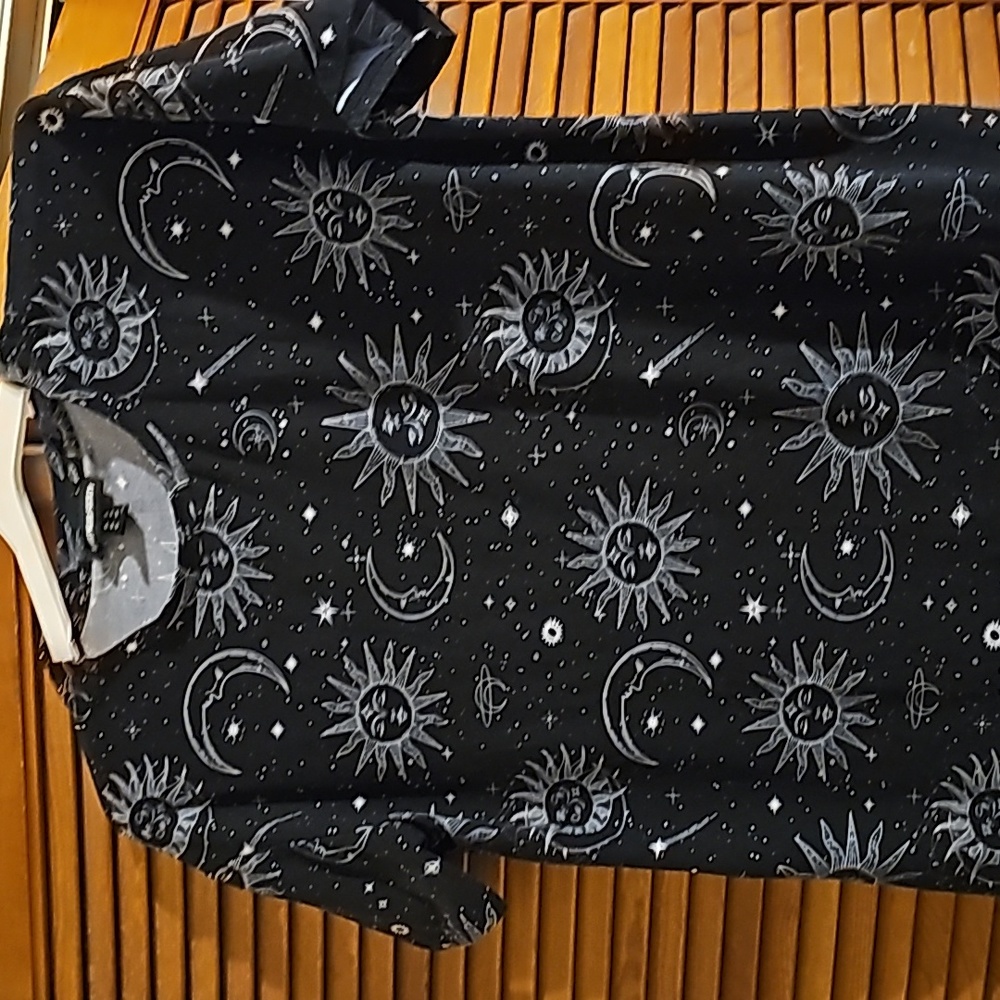 Black Moon And Sun Space Shirt XL